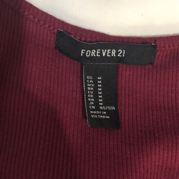 Forever 21 Faux Button Up Bodycon Dress - Picture 4 of 4